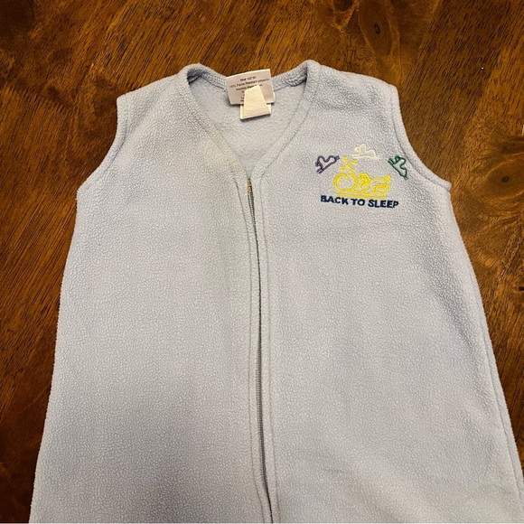 Halo SleepSack Microfleece S 0-6 Months Safe Sleep Baby Blue Infant - Picture 2 of 9